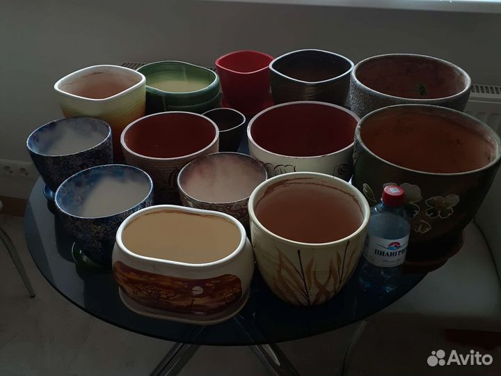 Горшки керамические для цветов