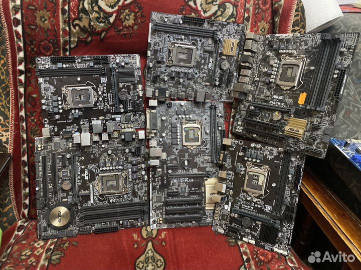 Материнские платы 775-1151, ам 2-3+, fm1,2+