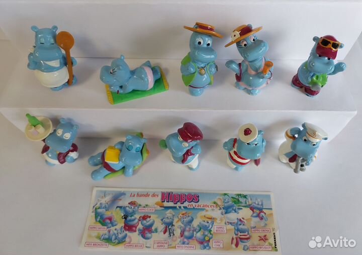 Бегемоты палубные киндер