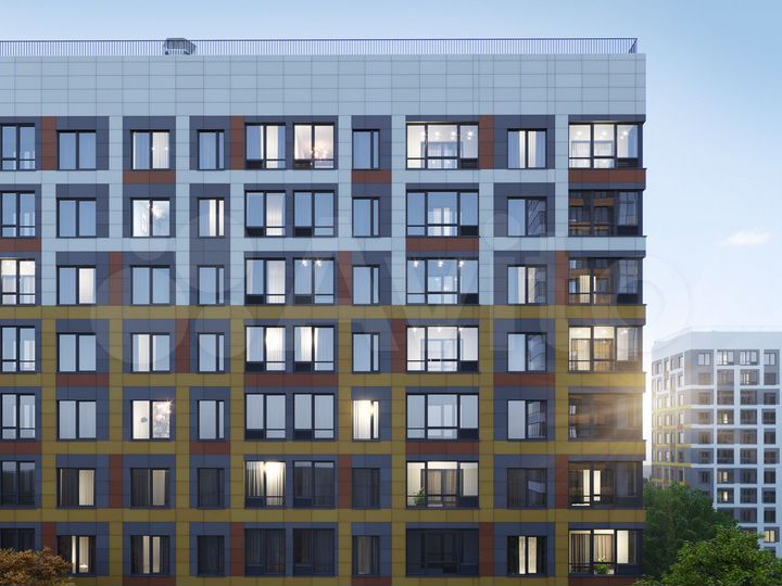 1-к. квартира, 41,5 м², 2/12 эт.