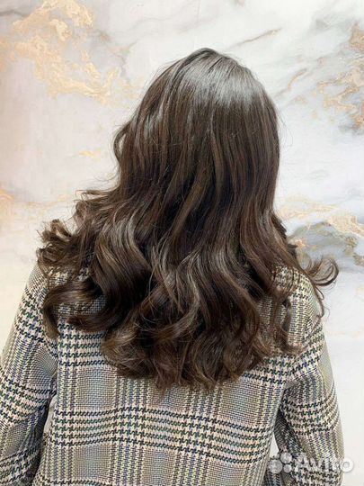 Укладка прическа