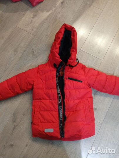 Куртка зимняя для мальчика 128