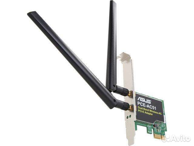 Wifi адаптер pci e Asus pce-ac51