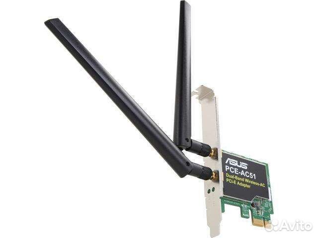 Wifi адаптер pci e Asus pce-ac51