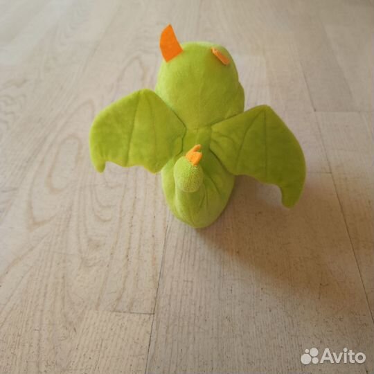 Мягкая игрушка дракон зеленый