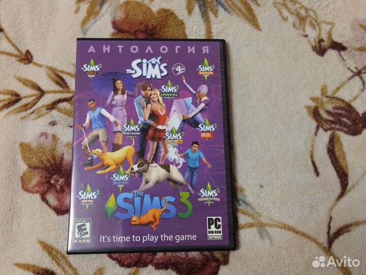Диск с игрой The Sims 3