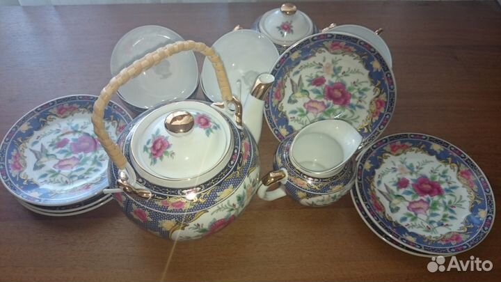 Набор/сервиз(чай/кофе) yamasen, японский фарфор, 6