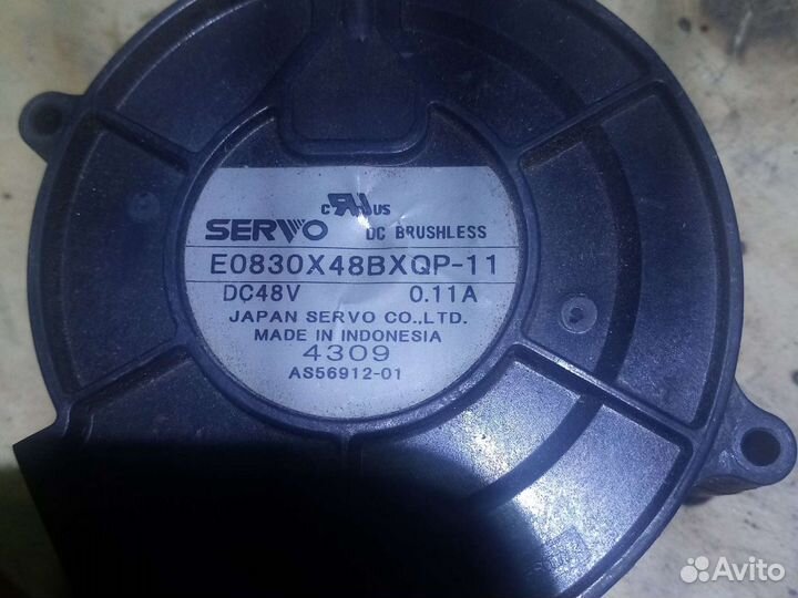 Небольшие радиальные вентиляторы(улитки), 100шт од