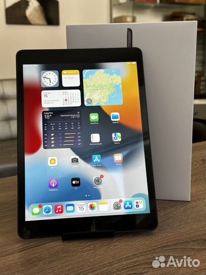 Идеал iPad 9 2021 64gb Wi-Fi 6 циклов полный компл