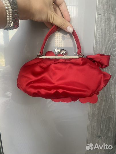 Сумка красная Monnalisa