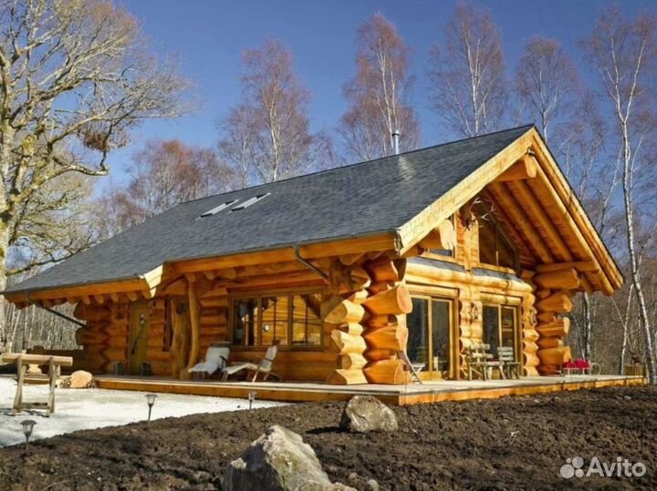 Срубы по технологии Пост энд Бим из кедра