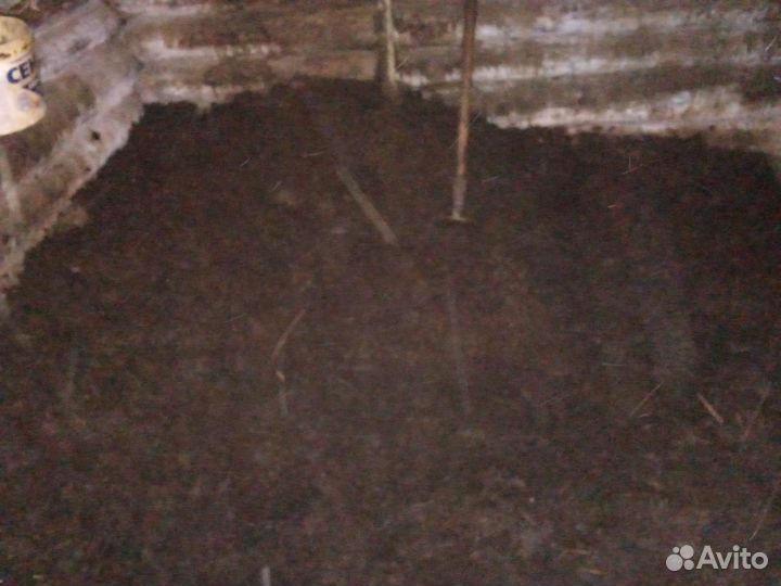 Конский навоз в мешках