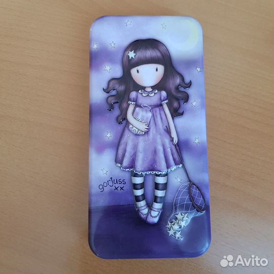 Пенал для канцелярии santoro London gorjuss