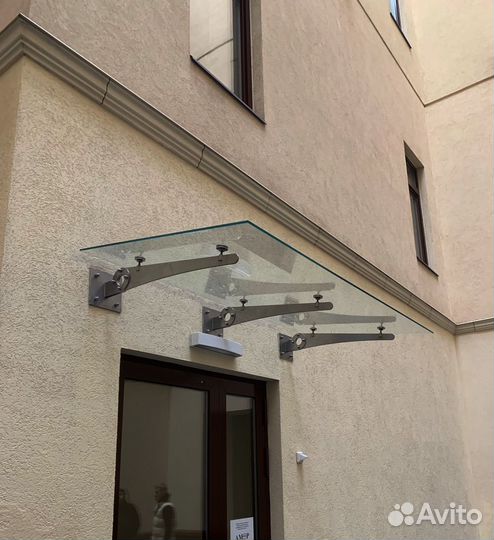 Стеклянные навесы