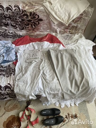 Вещи б/у, одним пакетом, в одни руки