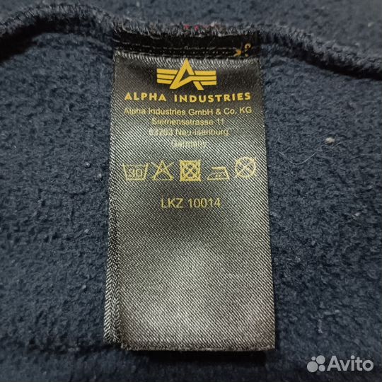 Свитшот alpha industries