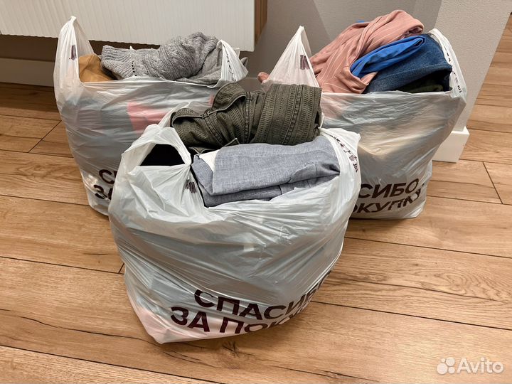 5кг брендовой одежды по размерам