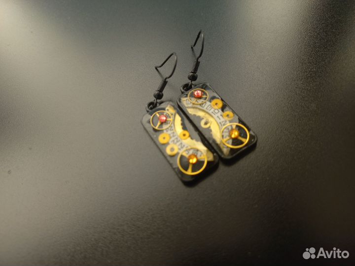 Серьги стимпанк в подарок, День влюбленных