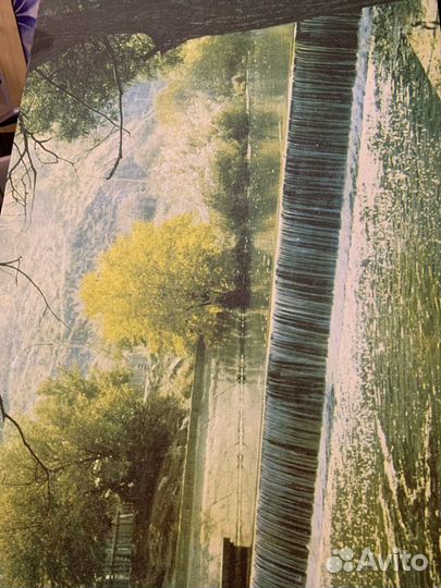 Картины репродукция СССР на ткани панно деревянное