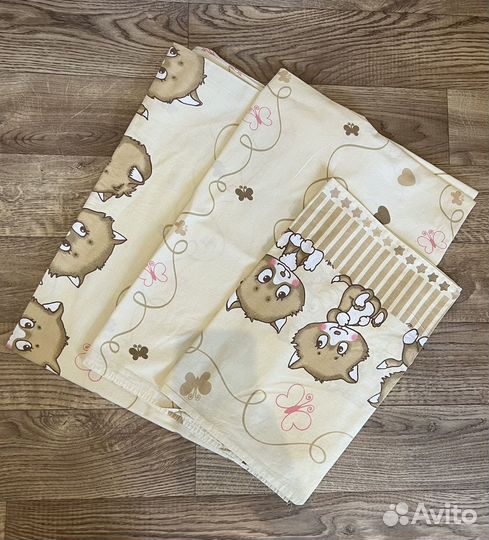 Детское постельное белье в детскую кроватку