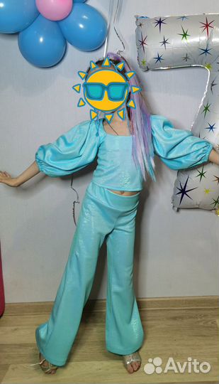 Брючный костюм для девочки 116-122