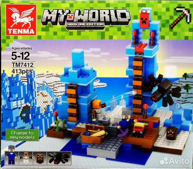 Конструктор Tenma (Lego) Майнкрафт 7412