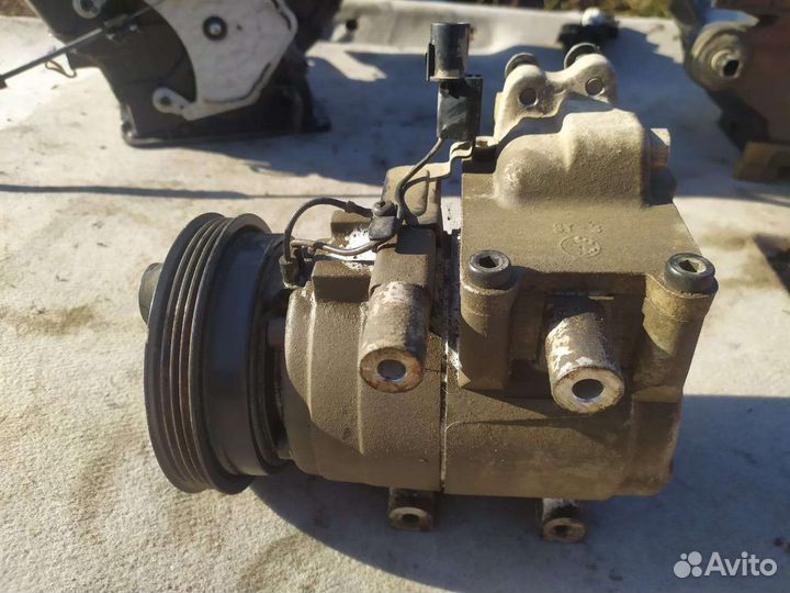 Компрессор кондиционера Hyundai accent 2005 tagaz