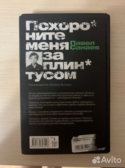 Похороните меня за плинтусом Книга