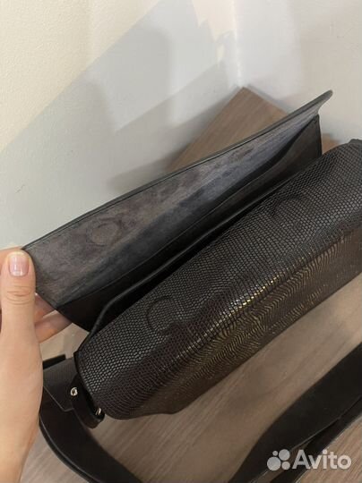 Сумка OWO tega натуральная кожа варан