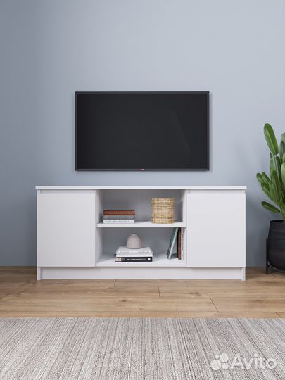 Тумба под тв Мори мтв 1200.1 Белый