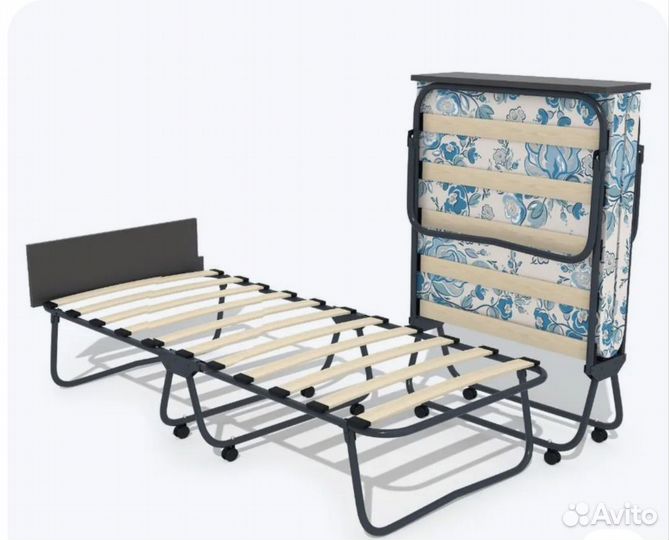 Кровать с матрасом бу