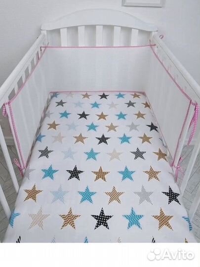 Бортик сетка дышащий