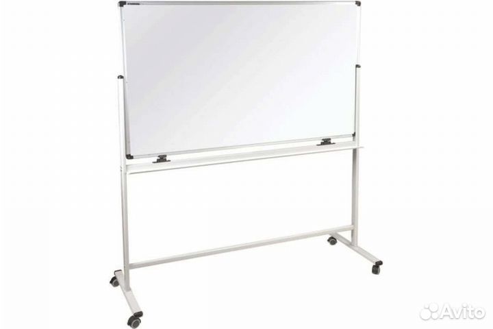 Магнитно маркерная доска на ножках бу brauberg