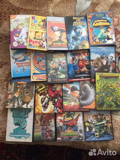 DVD мультики