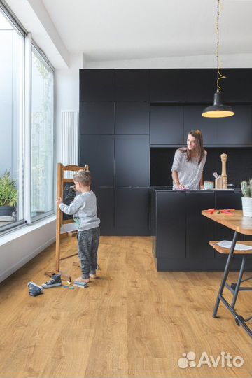 Пвх-плитка Quick-Step Livyn Дуб осенний медовый