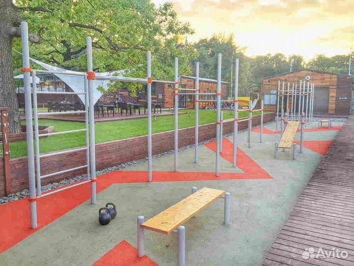 Детские Комплекты, Шведская стенка, качели