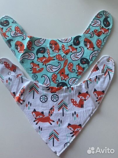 Слюнявчики новые