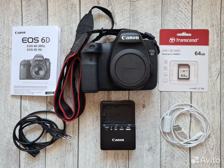 Фотоаппарат Canon EOS 6D Пробег 57тыс