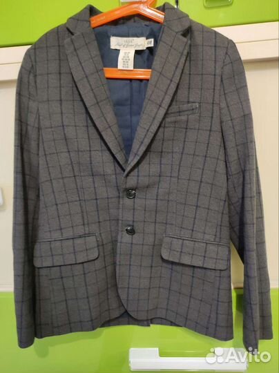 Пиджак на мальчика 146