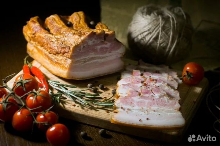 Грудинка копченая свиная