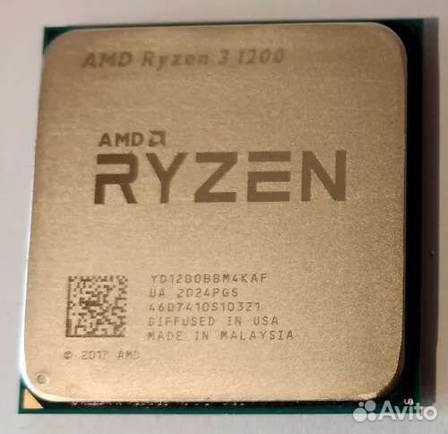 Процессор Ryzen 1200 12нм