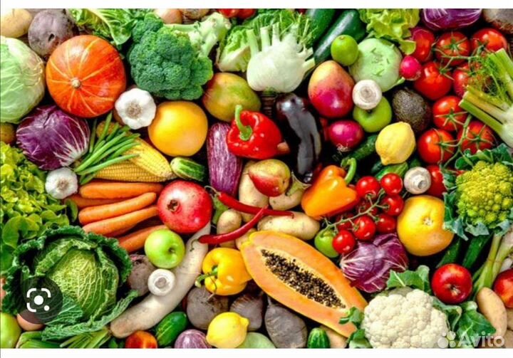 Овощи и фрукты, зелень