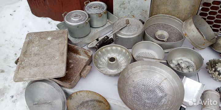 Алюминиевая посуда,кухонные принадлежности СССР
