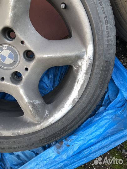 Литые диски на bmw 5 e46 r17