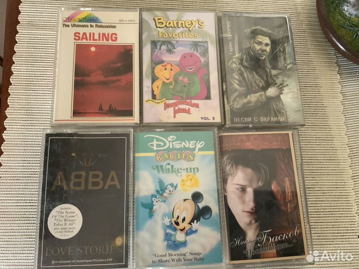 Винтажные аудио кассеты