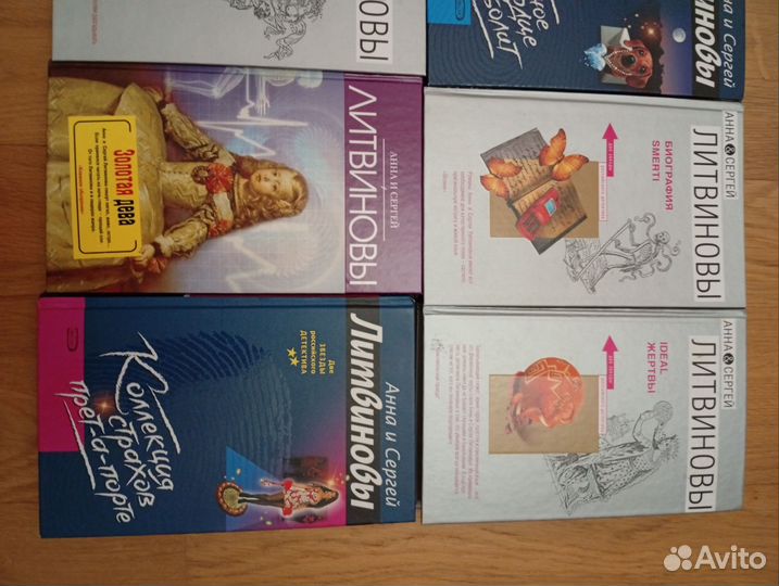 Книги Литвиновых, в твёрдой обложке