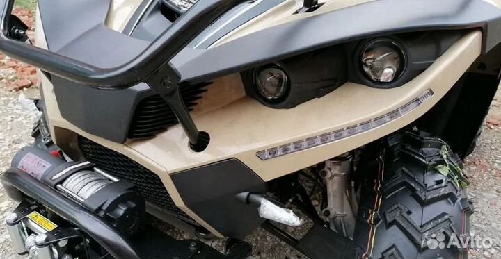 Квадроцикл Linhai Yamaha D 300 4WD бежевый