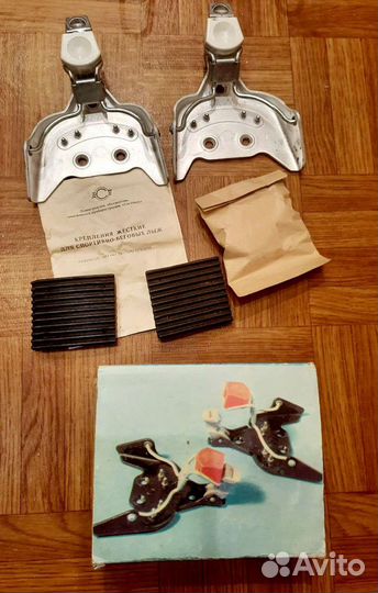 Лыжные крепления из СССР