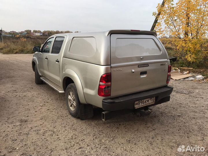 Кунг на пикап Тойота Хайлакс