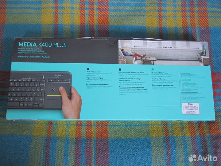 Клавиатура Logitech K400 Plus Новая